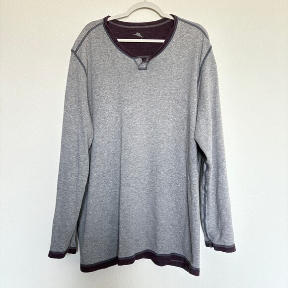 Men's Tommy Bahama REVERSIBLE Fortuna Flip Abaco Shirt Sz XL Preppy Dadcore - Picture 6 of 11